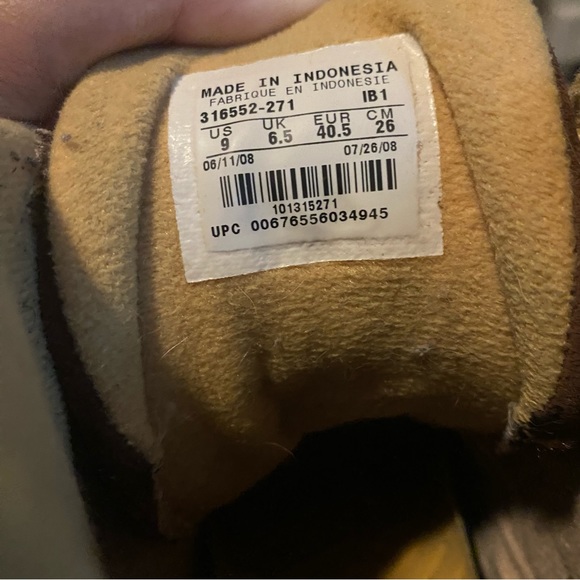 Nike Greco Supreme Wrestling Sneakers Brown Yellow Womens Size 9 - Picture 6 of 8